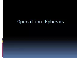 Operation Ephesus