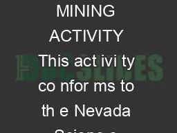 Birds eed Min ing A ctivity Page  NM A Education Com mittee  lv BIRDSEED MINING ACTIVITY