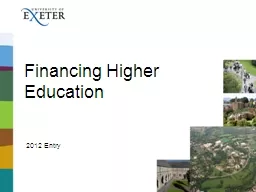 Financing Higher Education