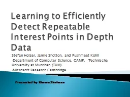Learning to Efficiently Detect Repeatable