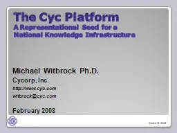 The Cyc Platform
