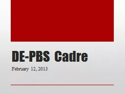 DE-PBS Cadre