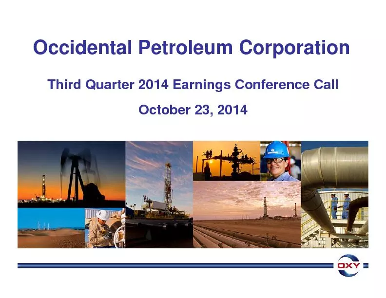 Occidental Petroleum Cor