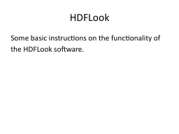 HDFLook