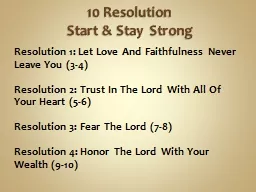 10  Resolution