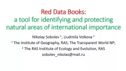 Red Data Books: