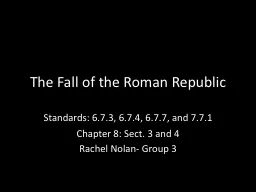 The Fall of the Roman