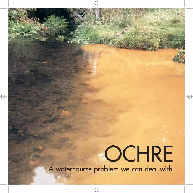 OCHREA watercourse problem we can deal with
