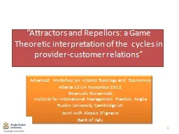 “Attractors and Repellors: a Game Theoretic interpretatio