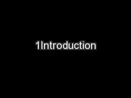 1Introduction