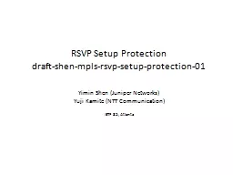 RSVP Setup Protection