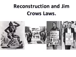 Reconstruction and Jim