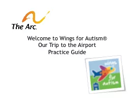 Welcome to Wings for Autism®