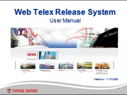 Web Telex Release System