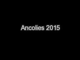 Ancolies 2015