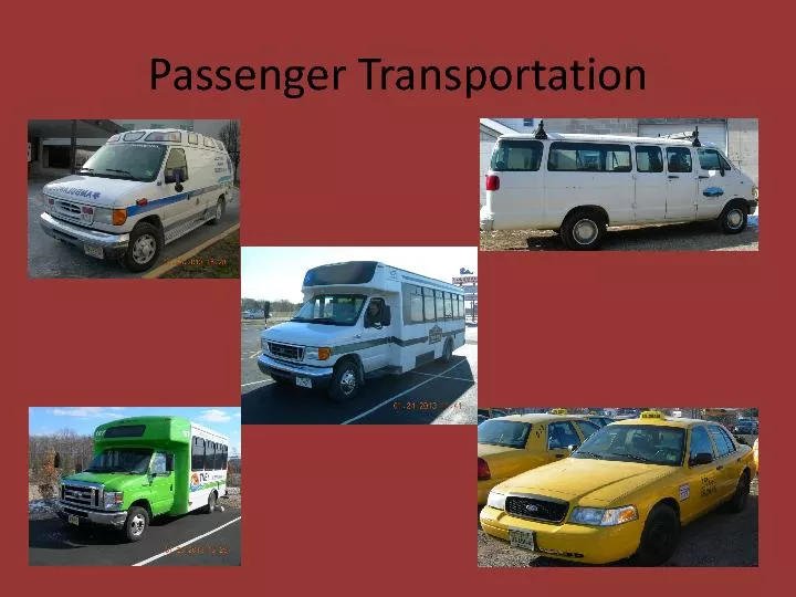 Passenger Transportation