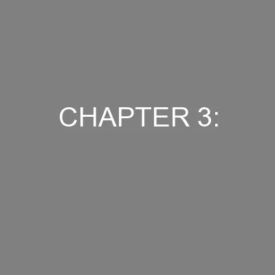 CHAPTER 3: