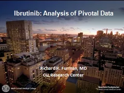 Ibrutinib: Analysis of Pivotal Data