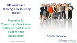 HR Workforce Planning & Resourcing Toolkit