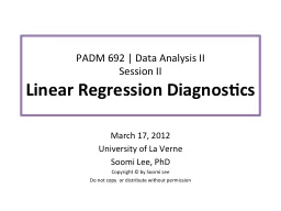 PADM 692 | Data Analysis II