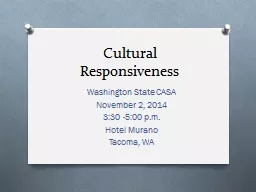 Cultural Responsiveness