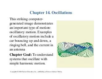 Chapter 14. Oscillations