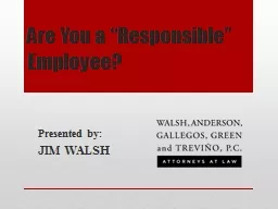 Are You a “Responsible” Employee?