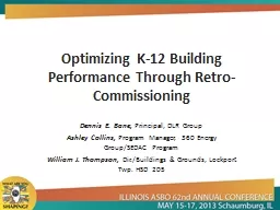 Optimizing K-12 Building Performance Through Retro-Commissi