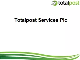 Totalpost Services Plc
