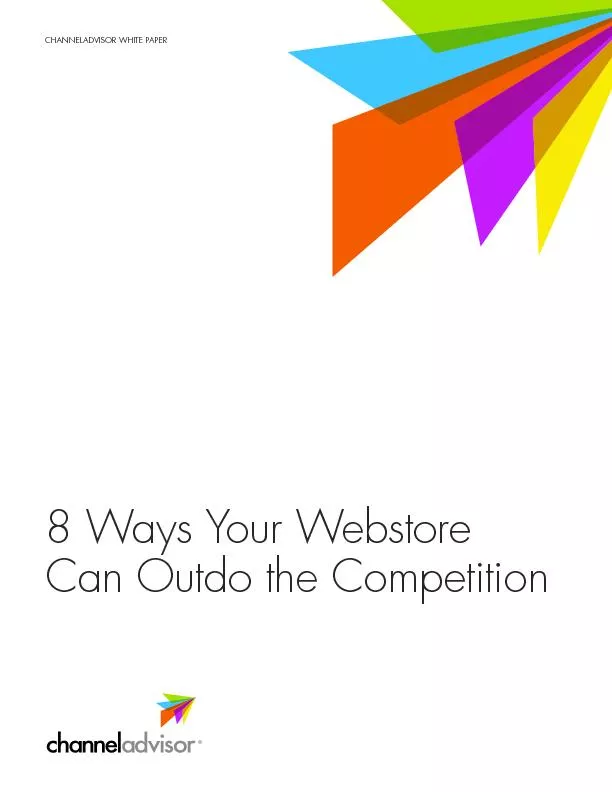 8 Ways Your Webstore