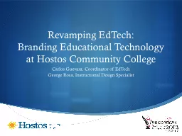 Revamping EdTech: