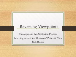 Reversing Viewpoints