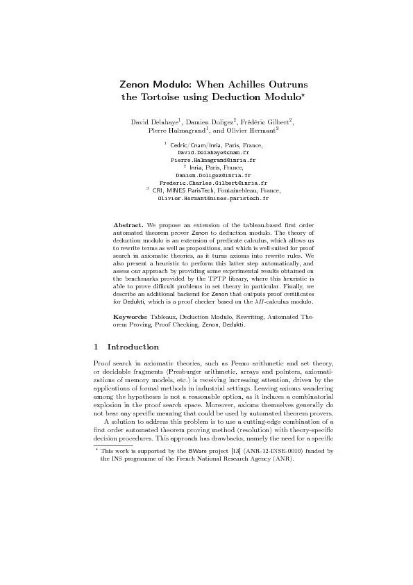 decisionprocedureforeachgiventheory.Thisimposesadecidabilityconstraint