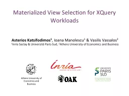 Materialized View Selection for XQuery Workloads