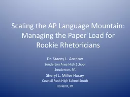 Scaling the AP Language Mountain: