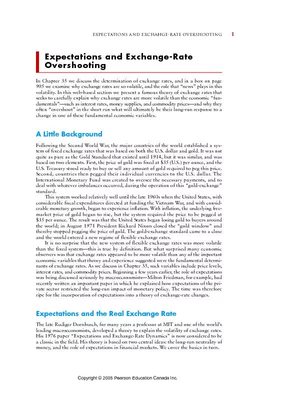 Expectations and Exchange-Rate