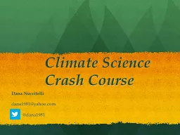 Climate Science