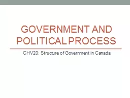Government and Political Process