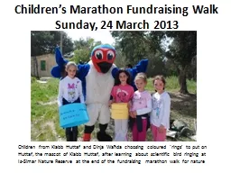 Children’s Marathon Fundraising Walk