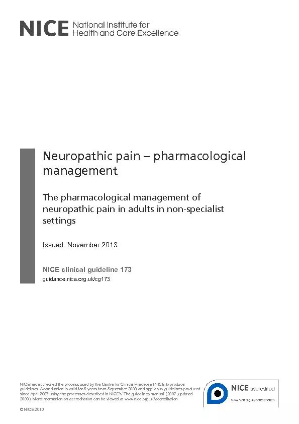 Neuropathic pain 