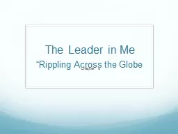 The Leader in Me