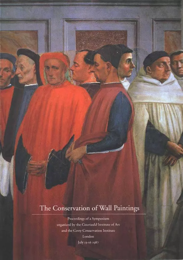 Th Conservatio oWal Painting