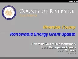 Riverside County Transportation &