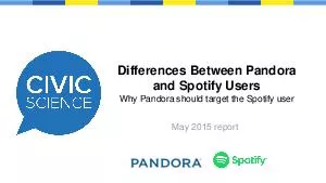 Differences Between Pandora