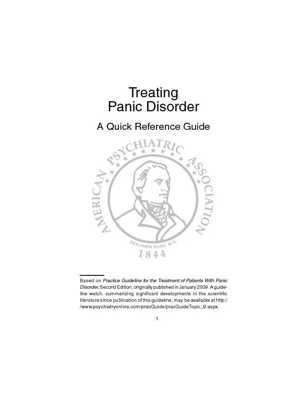Treating Panic Disorder  3