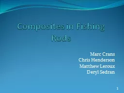 Composites in Fishing Rods