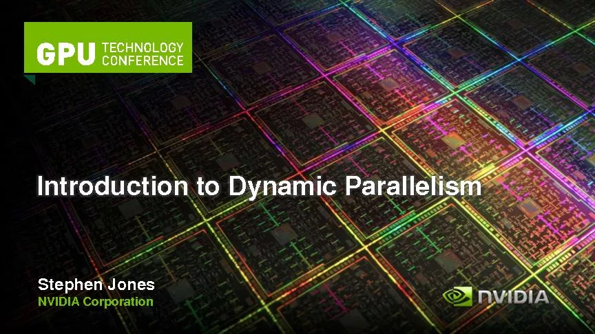 Introduction to Dynamic Parallelism