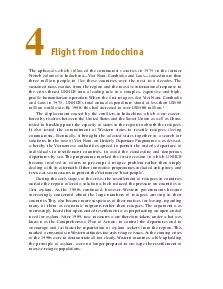 Flight from Indochina Flight from Ind ochina The upheavals which followed the communist