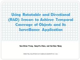 Using Rotatable and Directional (R&D) Sensors