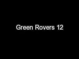 Green Rovers 12